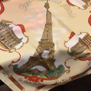 Rare! Paris scarf!  Bright colors!